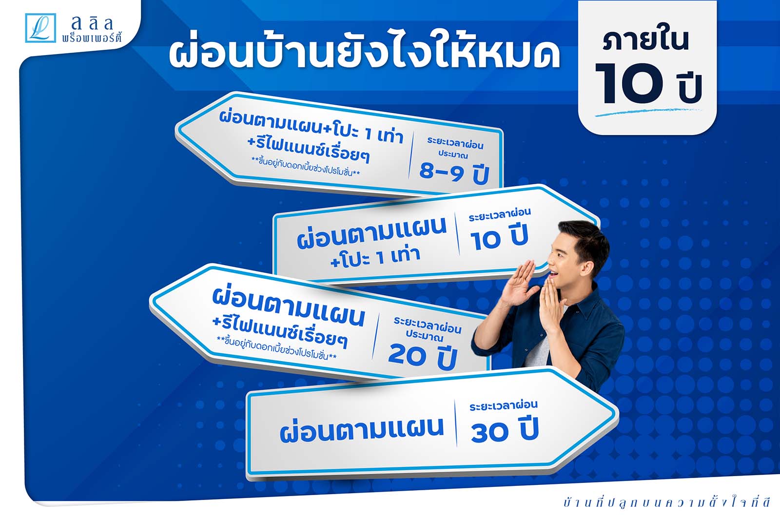 ผ่อนบ้านยังไงให้หมด ภายใน 10 ปี